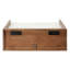 Benning Poplar Floating Shelf with Drawer-94320016