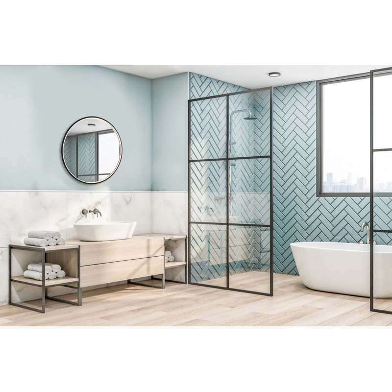 Reflections Metal Round Mirror, 23.75" x 23.75"