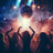 Croxton Mirror Disco Ball LED Net Lights