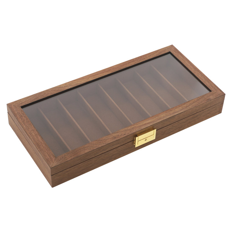 Boîte de rangement pour couverts, Brun