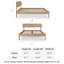 Mads Solid Wood Slat Bed-2057740765