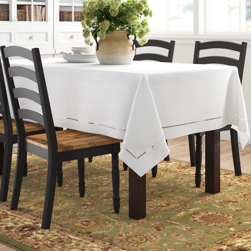 Nappe Rochester, Blanc, L 104 po x l 70 po