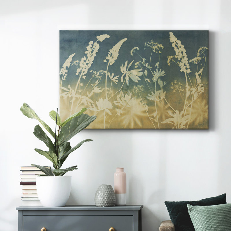 Solstice Lupin - Toile tendue avec châssis, H 12 po x l 18 po