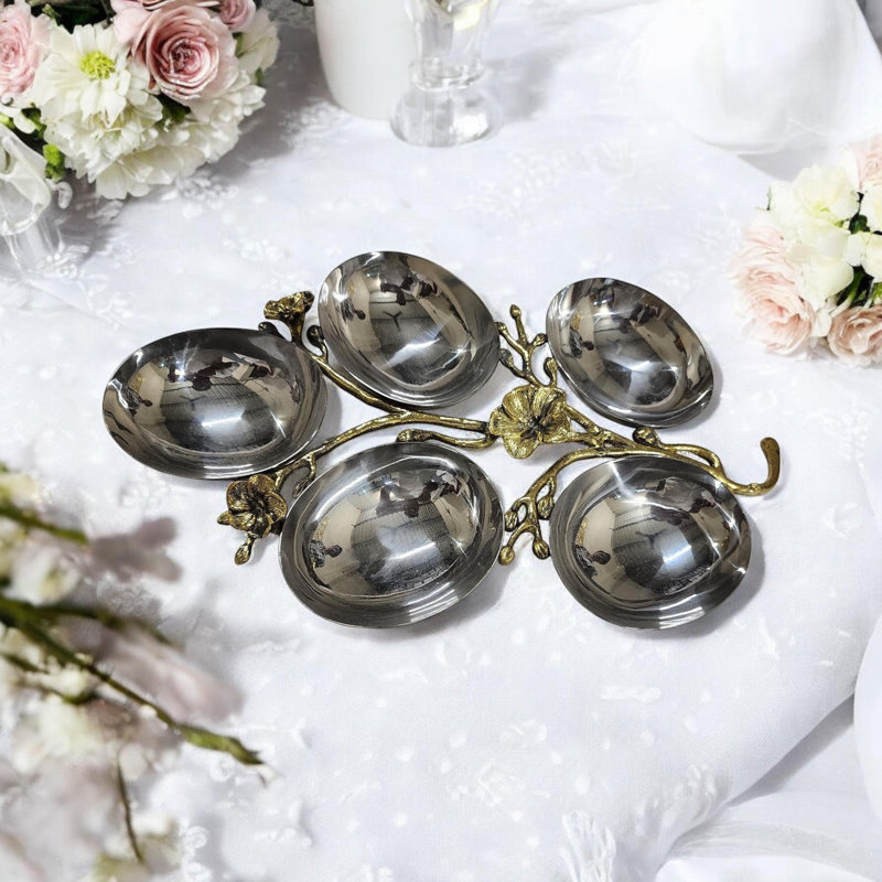 Rosdorf Park Nickel Plated Sweet Bowl
