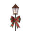 Lampadaire de Noël Everglow pré-illuminé en 2 pièces pour décoration de porche
