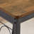 Bar Table Set With Wine Bottle Storage Rack