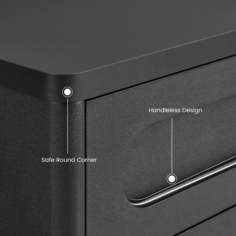 8 Drawers Dresser For Bedroom, 47.2" Wide Dresser For Closet, Large Wood Tv Stand, Chest Of Drawers With Deep Drawer For Living Room, Hallway,home Office,black