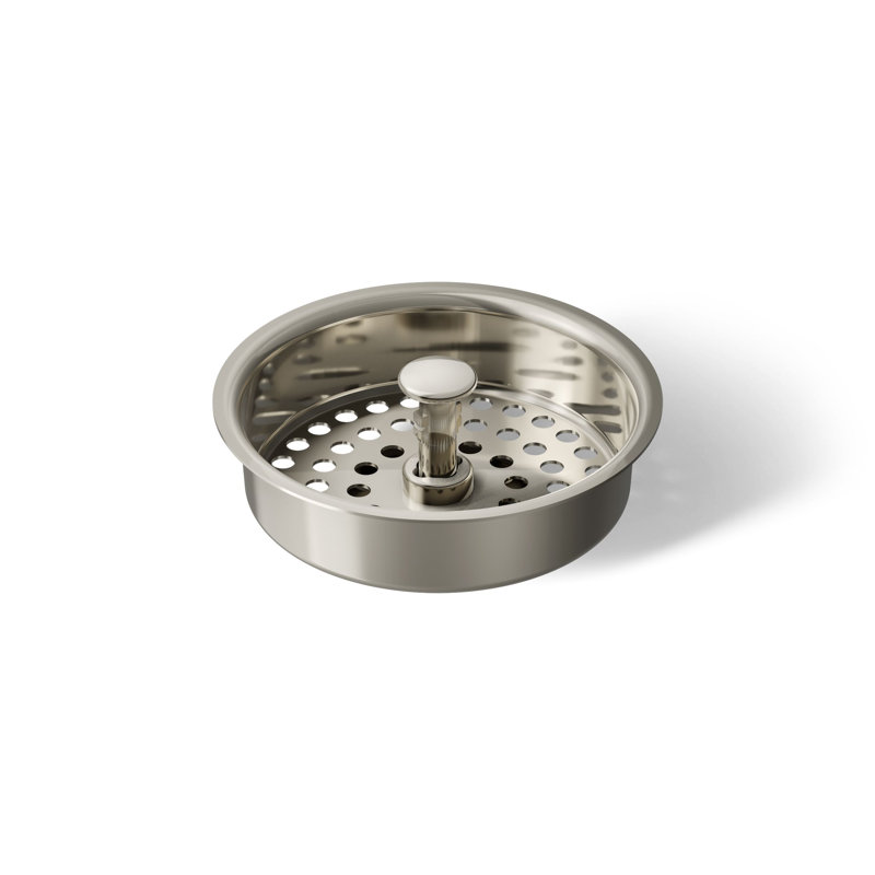 Duostrainer Basket Strainer, Vibrant Polished Nickel