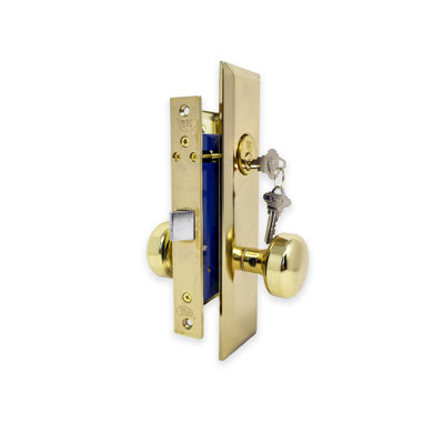 Bouton de serrure à mortaise complet