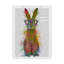 «Rainbow Splash Text Rabbit 1», art textuel sur toile tendue-33420674