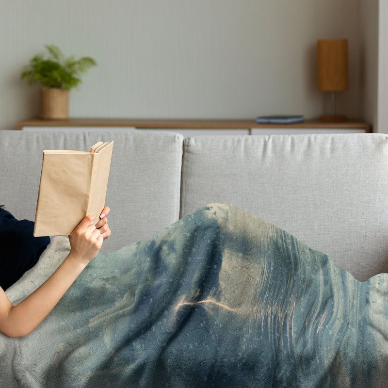 Hand Woven Throw Blanket, 50" x 60"