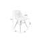 Chaise d'appoint en cuir Albert Kuip