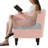 Hasting Upholstered Barrel Shaped Accent Chair Stylish Home Office Sofa Chair with comfy Seat and Backrest Perfect for Living Room Bedroom -96681681