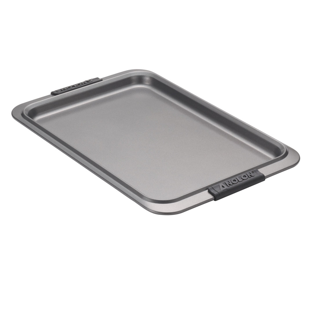 Anolon Advanced Bakeware Nonstick Cookie Pan / Sheet, 10 Inch x 15 Inch, with Silicone Grips Anolon 