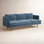 Miller 84" Velvet Sofa