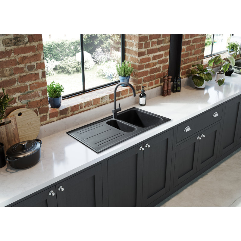 Rangemaster Sink & Taps Kitchen Faucet, Black