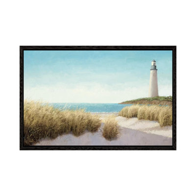 Lighthouse By The Sea by James Wiens - Print on Canvas