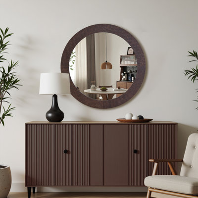 Wood Wall Mirror;Bathroom / Vanity Mirror;Flat Wall Mirror