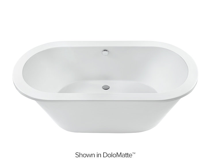 New Yorker 6 Freestanding Soaker Tub, Matte