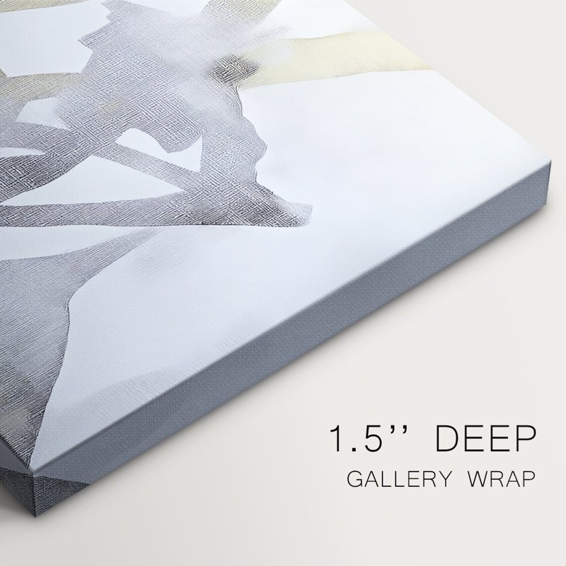 Abstrait, série 7 # IV-Gallery, toile tendue, H 16 po x l 32 po