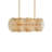 Whirlwind 10 Light Rectangular Chandelier-135977483