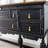 Retro Multifunctional Console Table