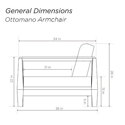 Fauteuil Ottomano
