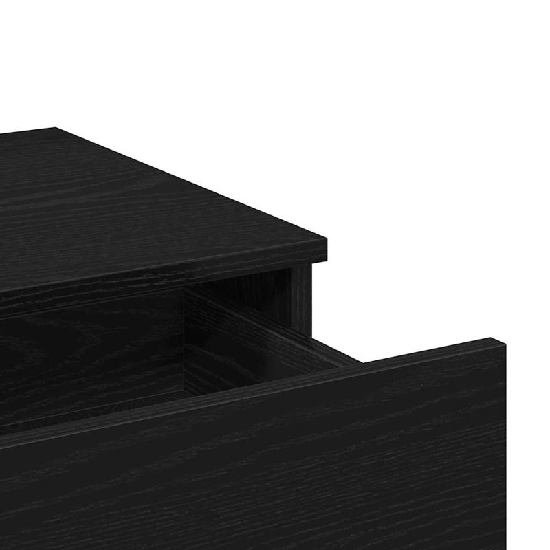 Dressing Table Artisan 100 X 40 X 130 Cm Engineered Wood, Black