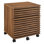 Modway Render Mid-Century Modern Office File Cabinet in Walnut