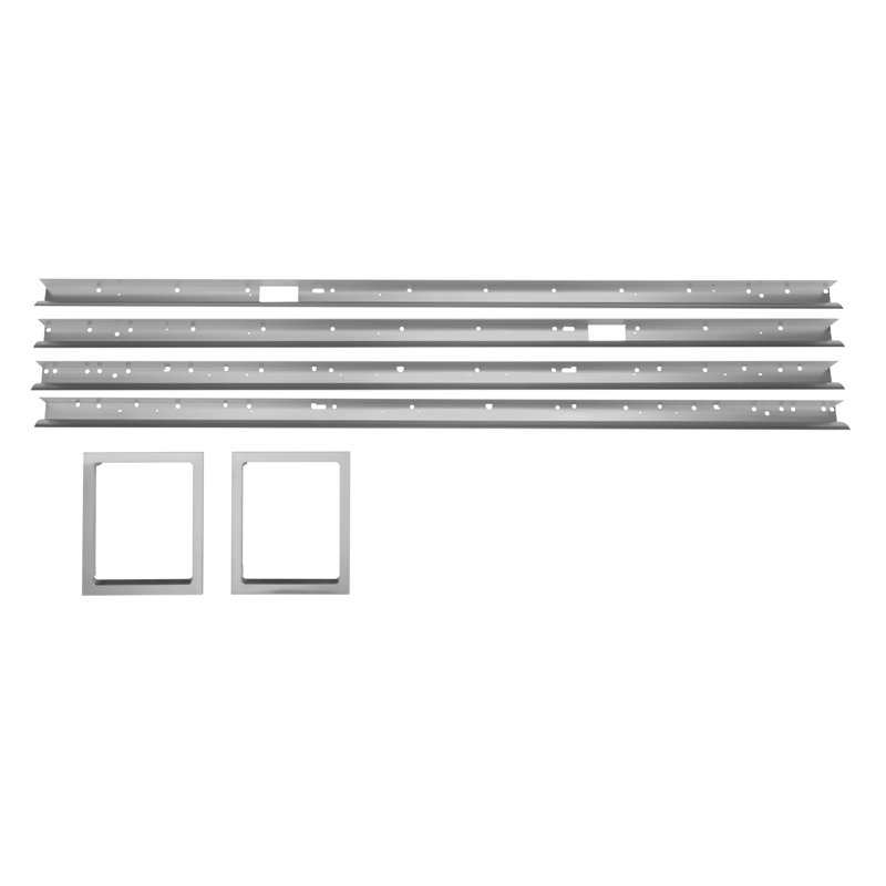 Monogram 36" Built-In Side-By-Side Refrigerator With Dispenser, Panel Ready, Statement, Flush Inset