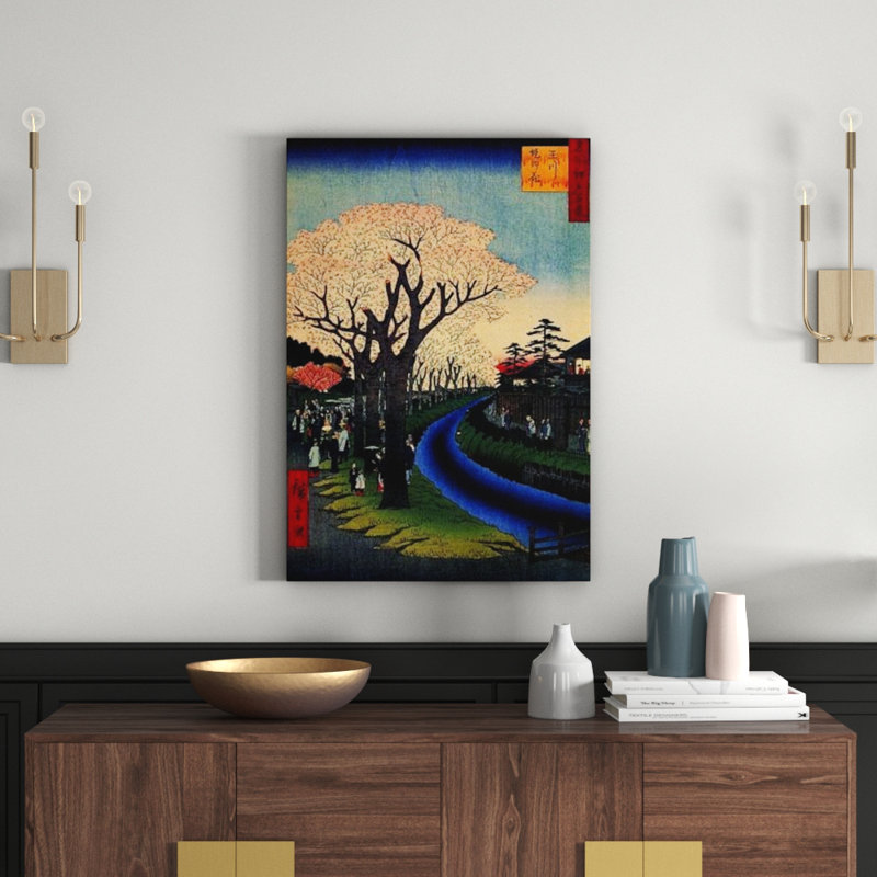 Hiroshige Utagawa - Wrapped Canvas Print