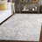 Alliber Hand-Tufted Wool, Cotton and Viscose Floral Area Rug-1492669477