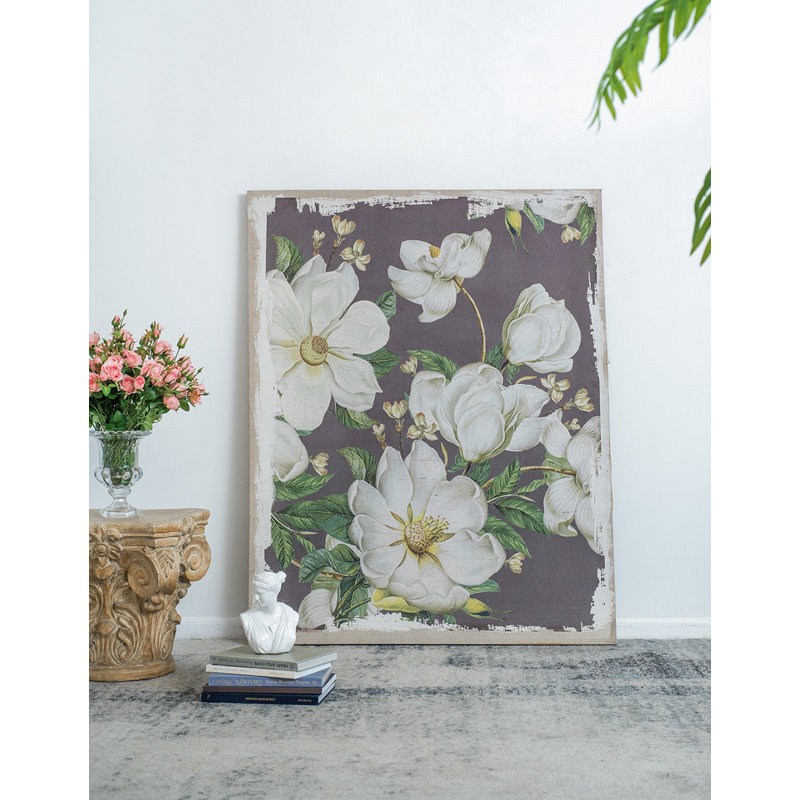 Impression sur toile Elegant Magnolia Blooms