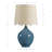 21" Ceramic Table Lamp With Oatmeal Shade-443480009