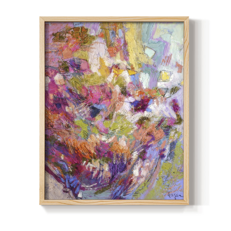 Heartland, reproduction encadrée - bois massif, Naturel, H 11 po x l 9 po