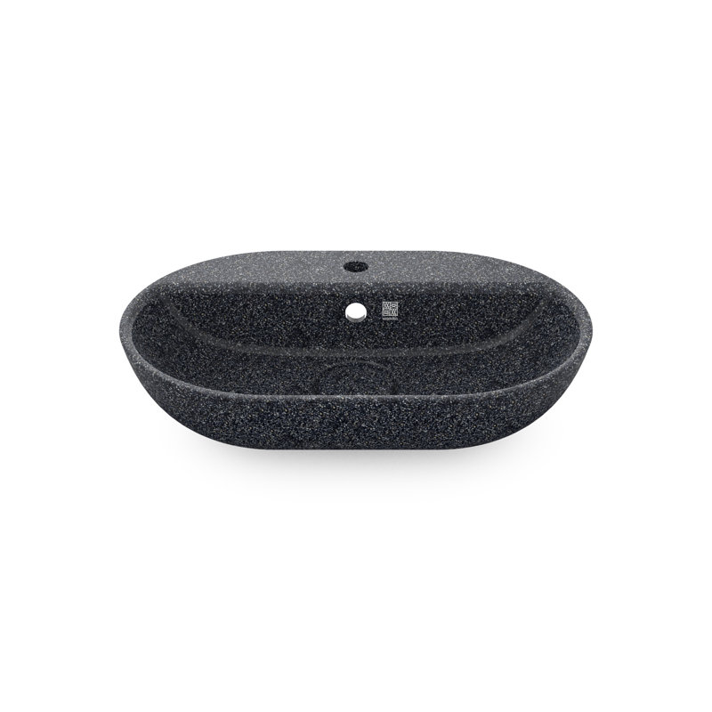 Soft60 23.62'' L Bathroom Sink, Stone
