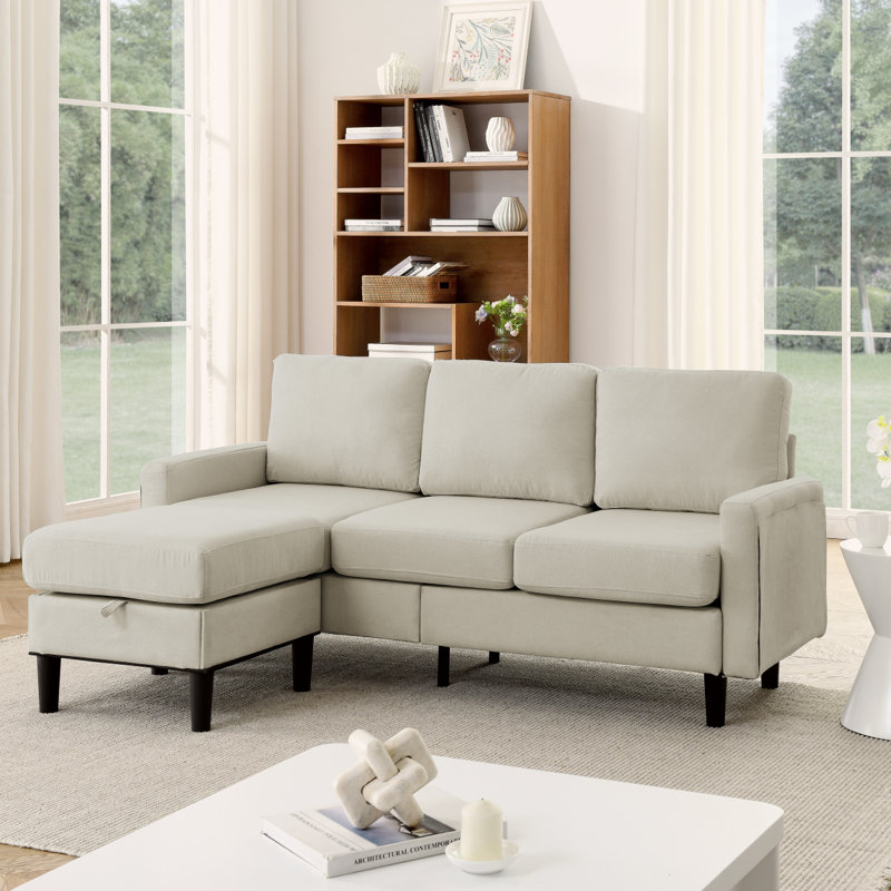 Canapé modulaire rembourré Modern, Beige