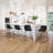 24" Swivel Upholstered Counter & Bar Stools with Full Wraparound Footrest & Sturdy Metal Frame-2143787428