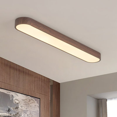Rectangle Dimmable LED Flush Mount Ceiling Light