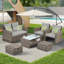 Canapé modulaire 4 pièces pour patio