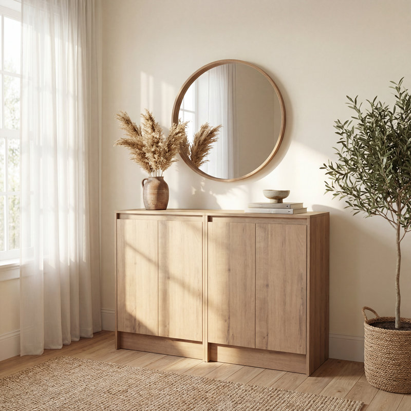 Buffet de bar avec rangement Morvano, H 33,5 po x l 47,2 po x P 18 po