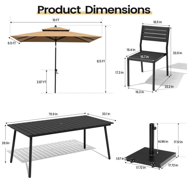 Dimensions du produit