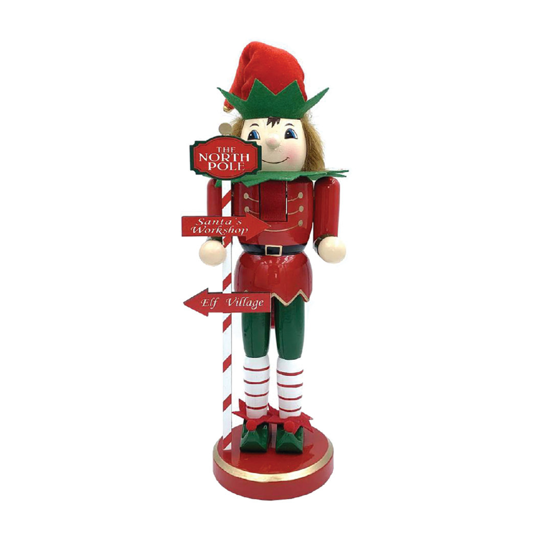North Pole Elf Nutcracker Santa's Workshop