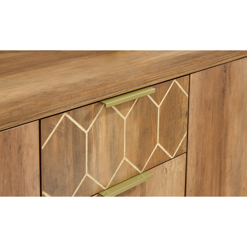 Xavier 114 Cm Wide 3 Drawer Sideboard