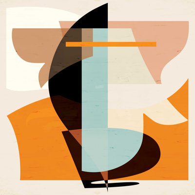 " Modern Abstraction Desert " by √âva Kov√°cs