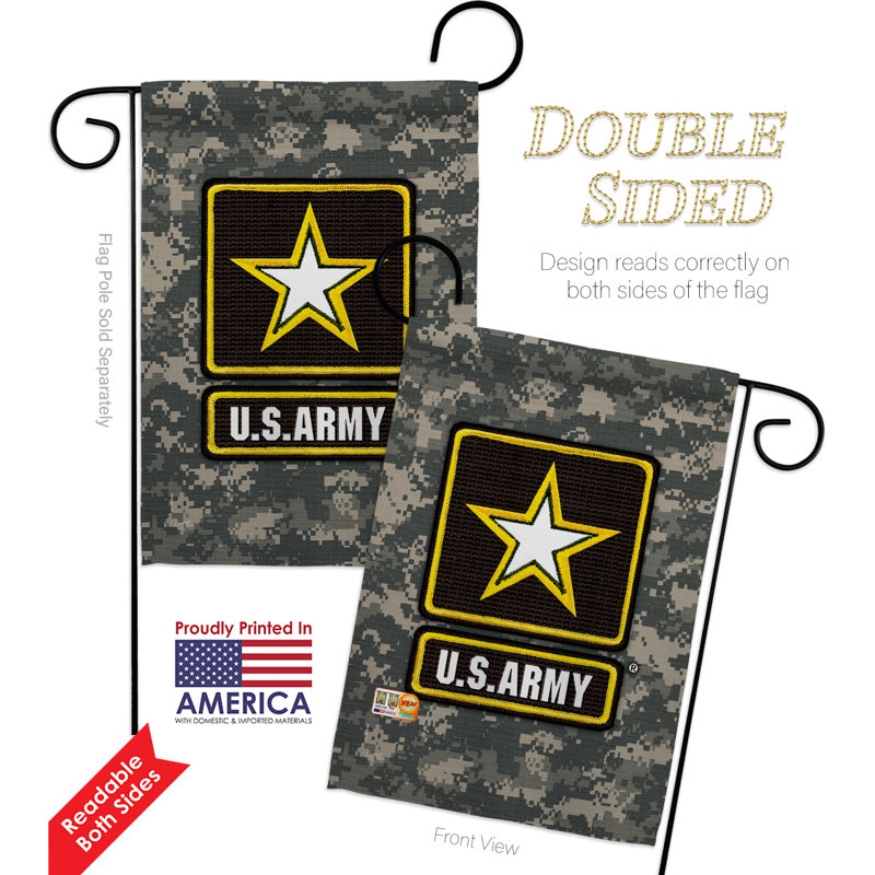 Double Sided 40 in. H x 28 in. W Polyester Garden flag and House Flag