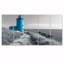Ensemble de salon art mural bleu phare en hiver IV-664275765
