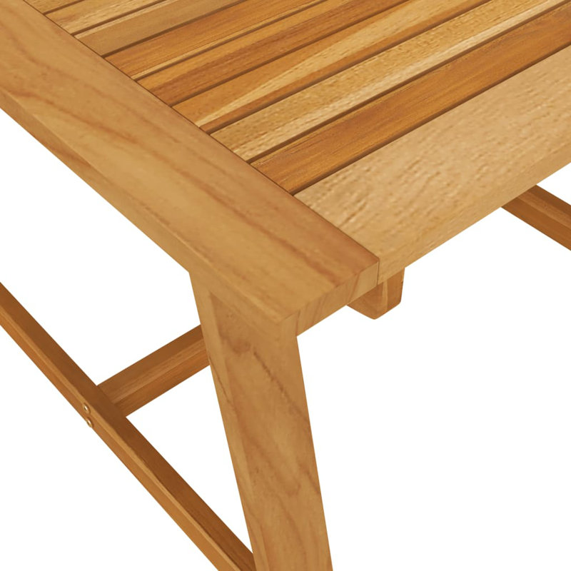 Ensemble bistro long pour 2 personnes Ahriyah, Gris foncé