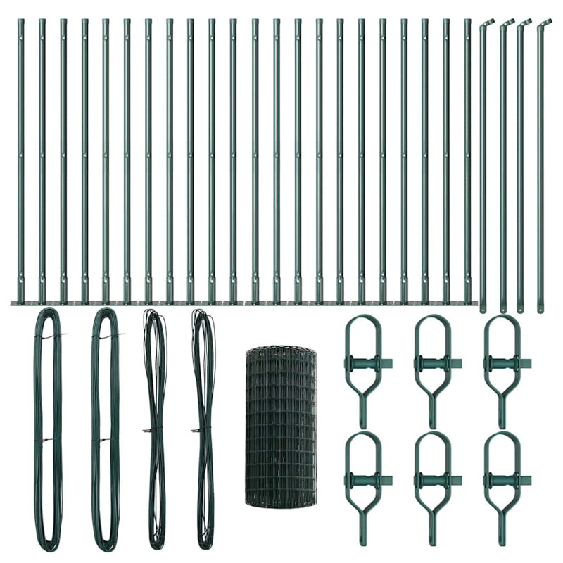 60cm H x 5000cm W Steel Fence Panels Included