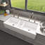 Cape 47.25'' L Triple Basin Kitchen Sink-1417198455